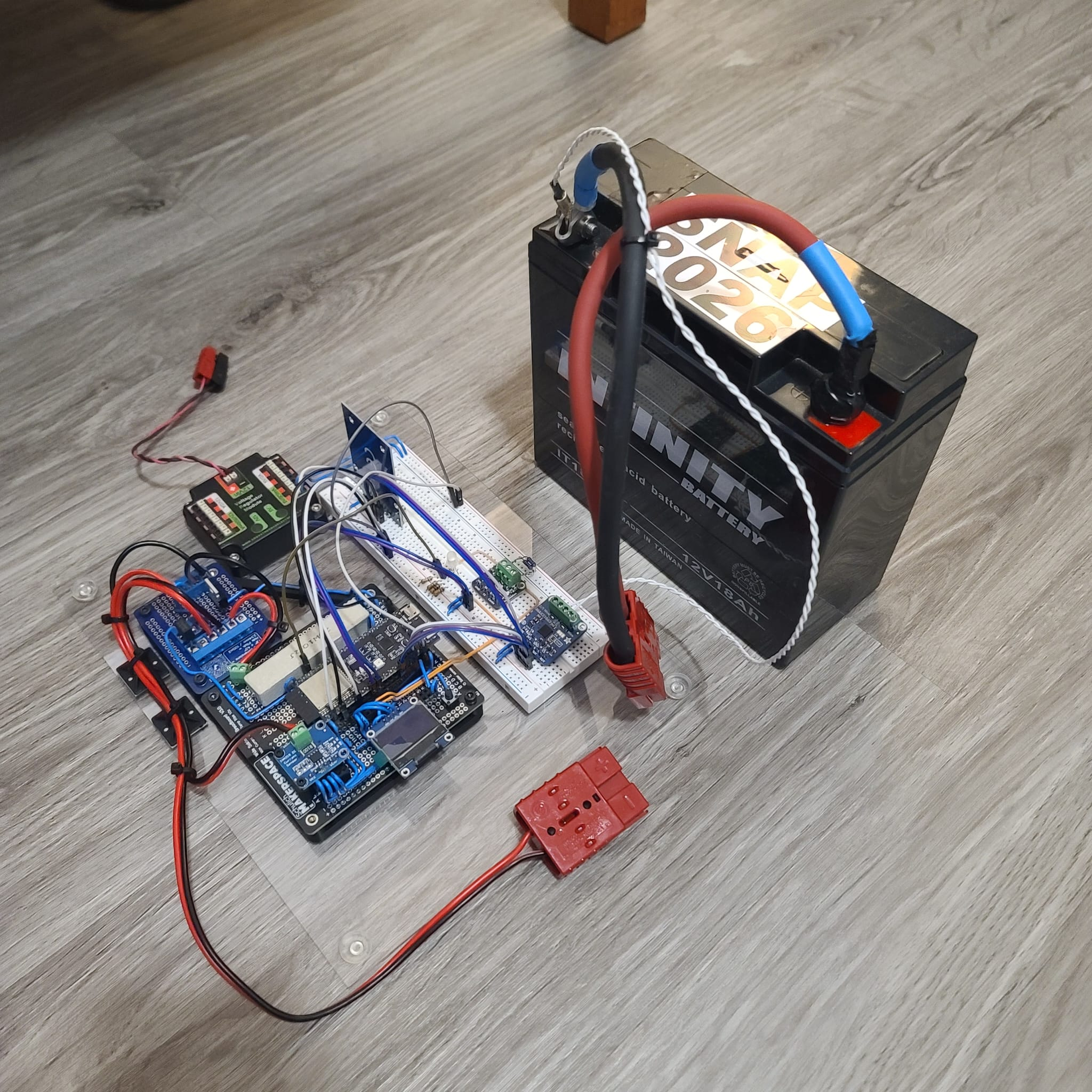 Battery Monitoring and Tracking System